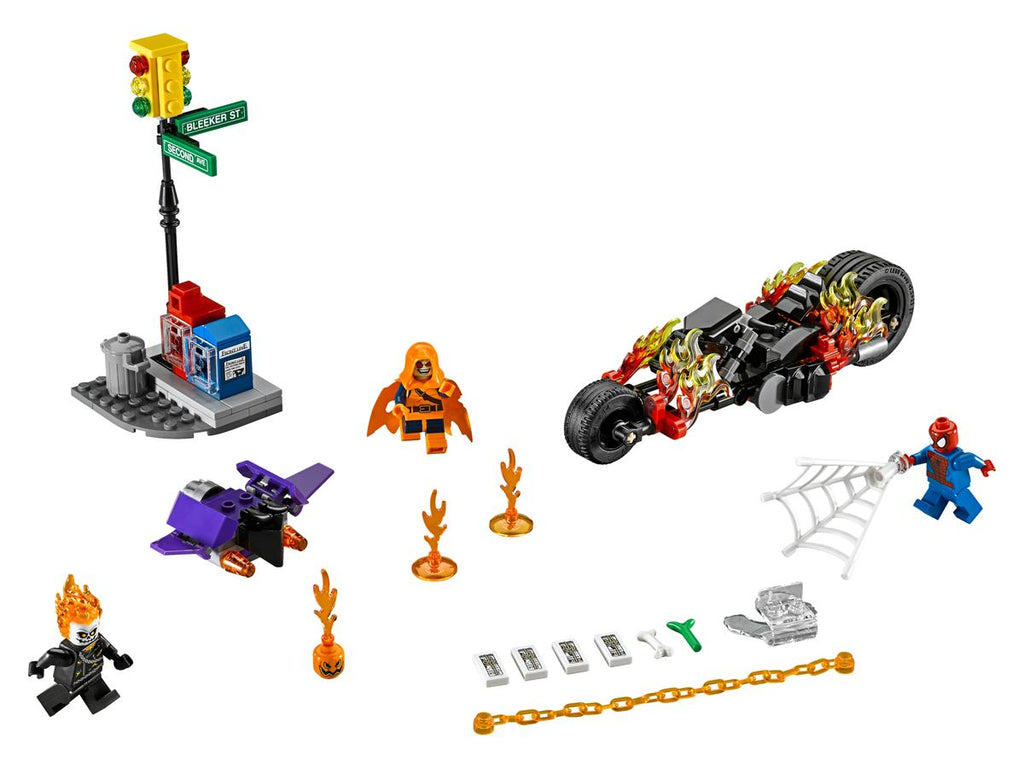 LEGO Marvel Spider-Man: Ghost Rider samenwerking - 76058