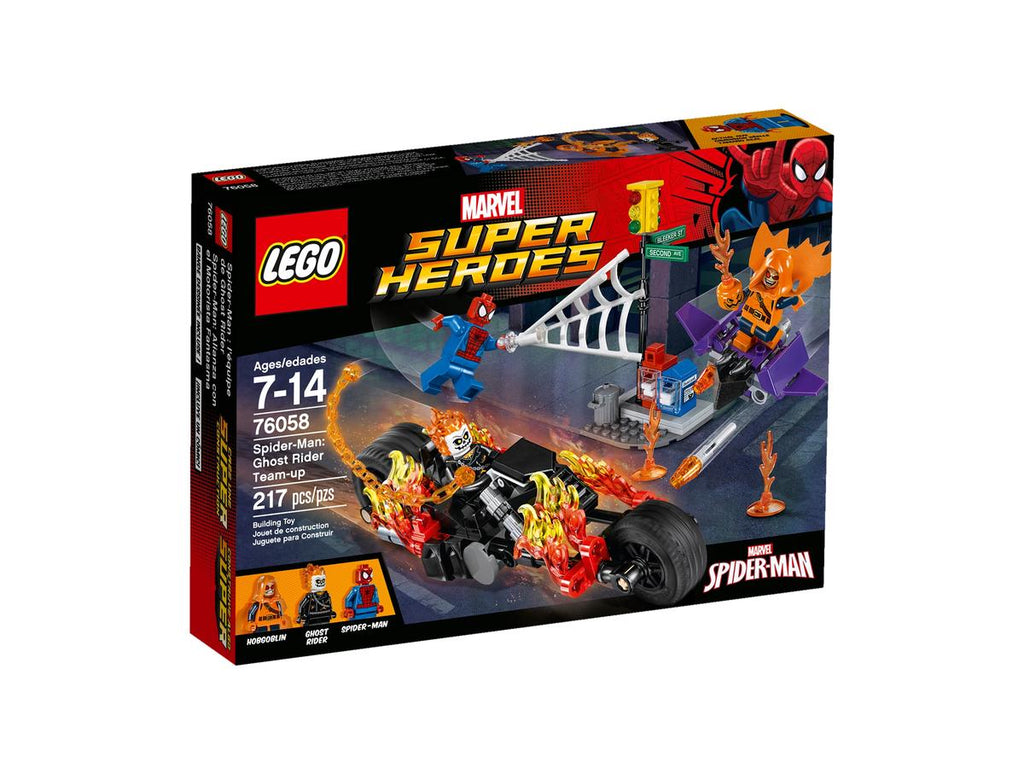 LEGO Marvel Spider-Man: Ghost Rider samenwerking - 76058
