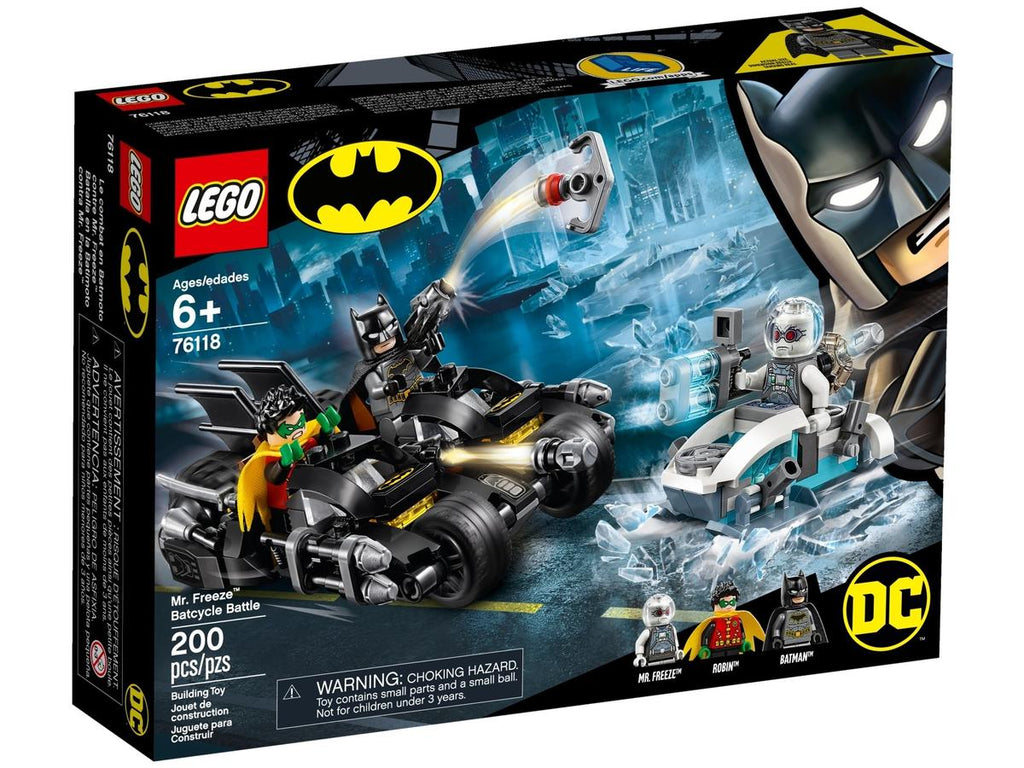 LEGO Marvel Super Heroes Mr. Freeze Het Batcycle-gevecht - 76118