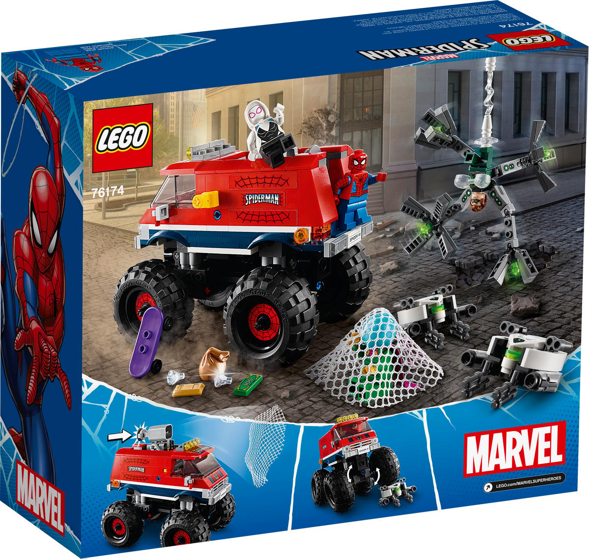 LEGO Marvel Spider-Man's monstertruck vs. Mysterio - 76174