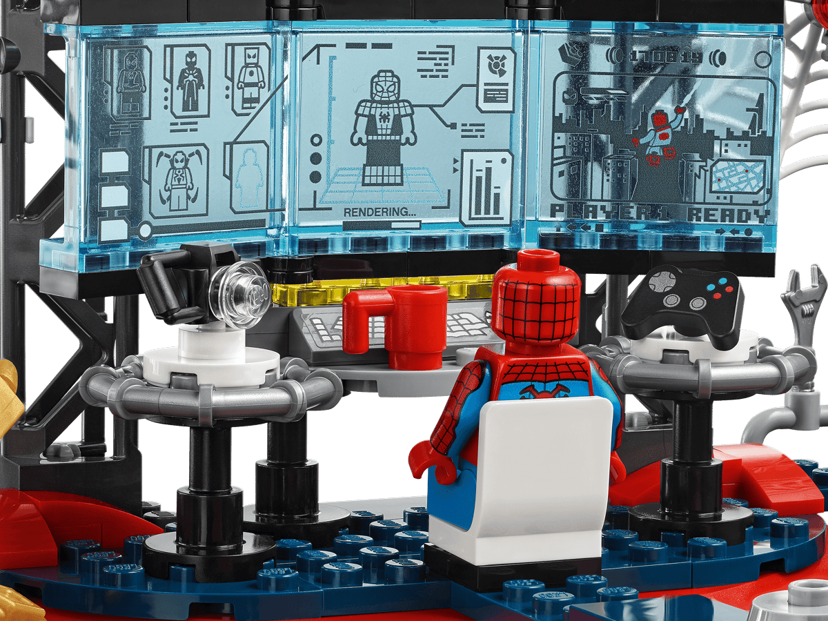 LEGO Marvel Spiderman Aanval op de Spider schuilplaats - 76175