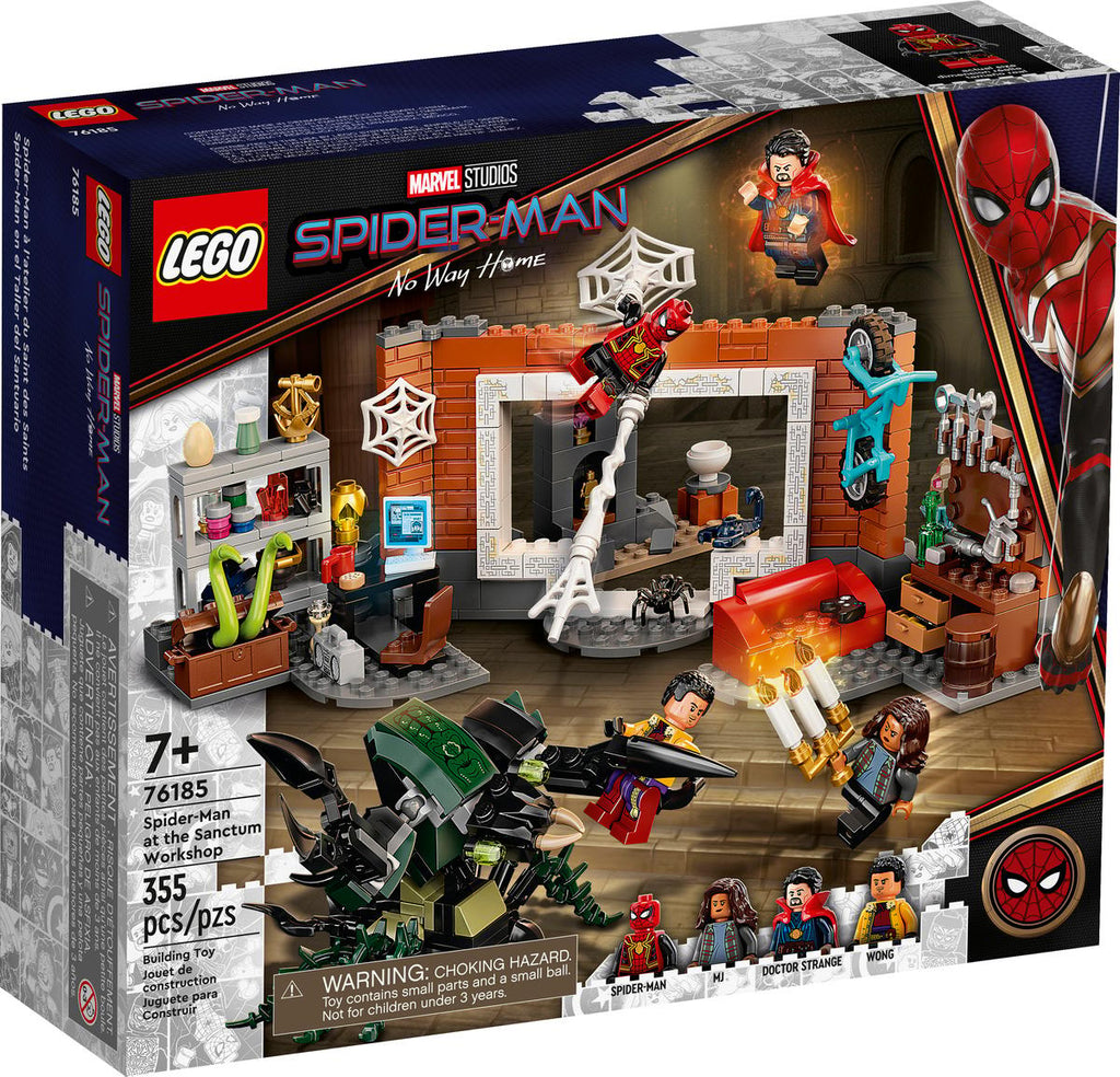 LEGO Marvel Spiderman bij de Sanctum uitvalbasis - 76185