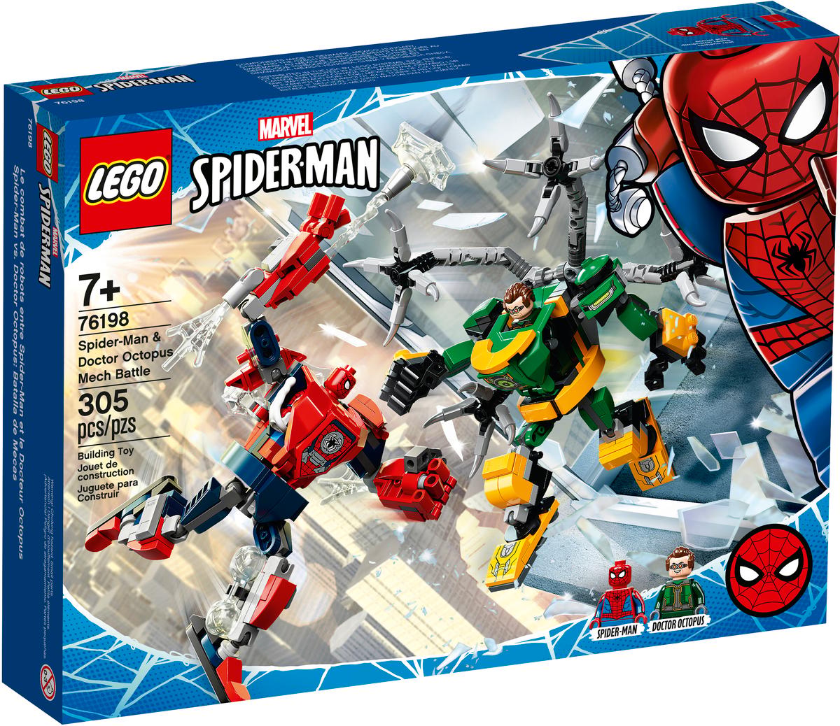 LEGO Marvel Spider-Man & Doctor Octopus mechagevecht - 76198
