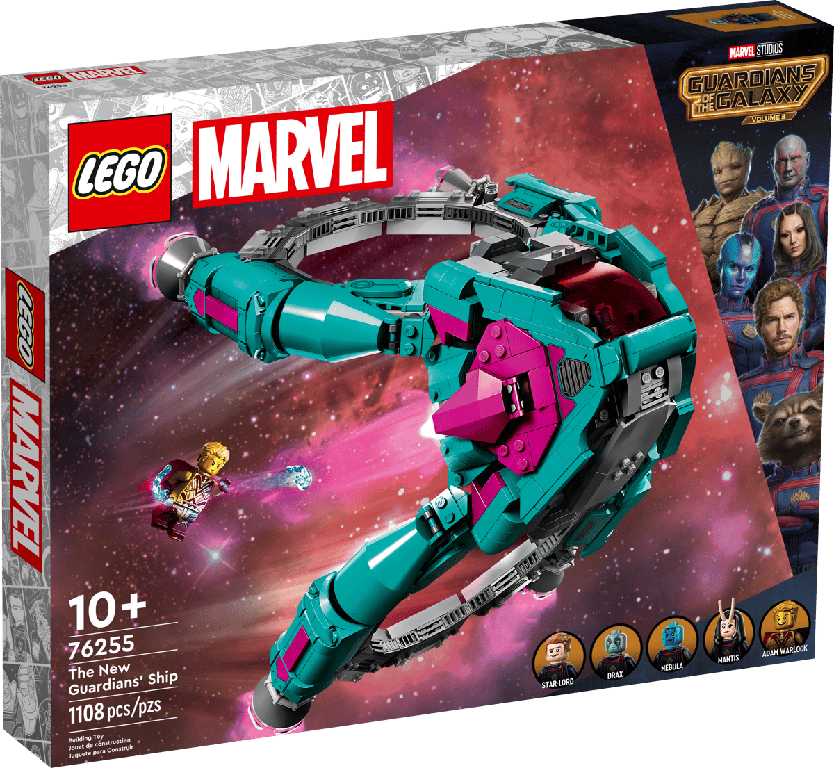 LEGO Marvel Het nieuwe schip van de Guardians - 76255