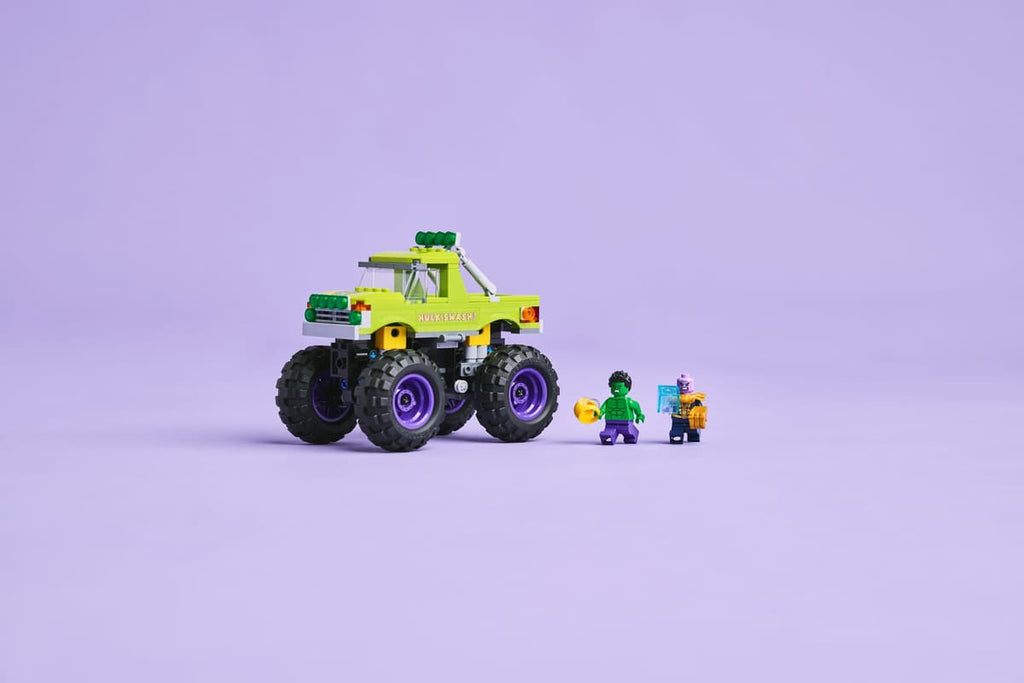 LEGO Marvel De Hulk Truck vs. Thanos - 76312