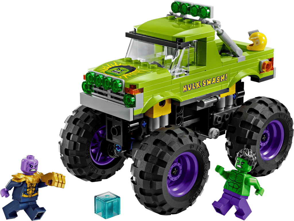 LEGO Marvel De Hulk Truck vs. Thanos - 76312