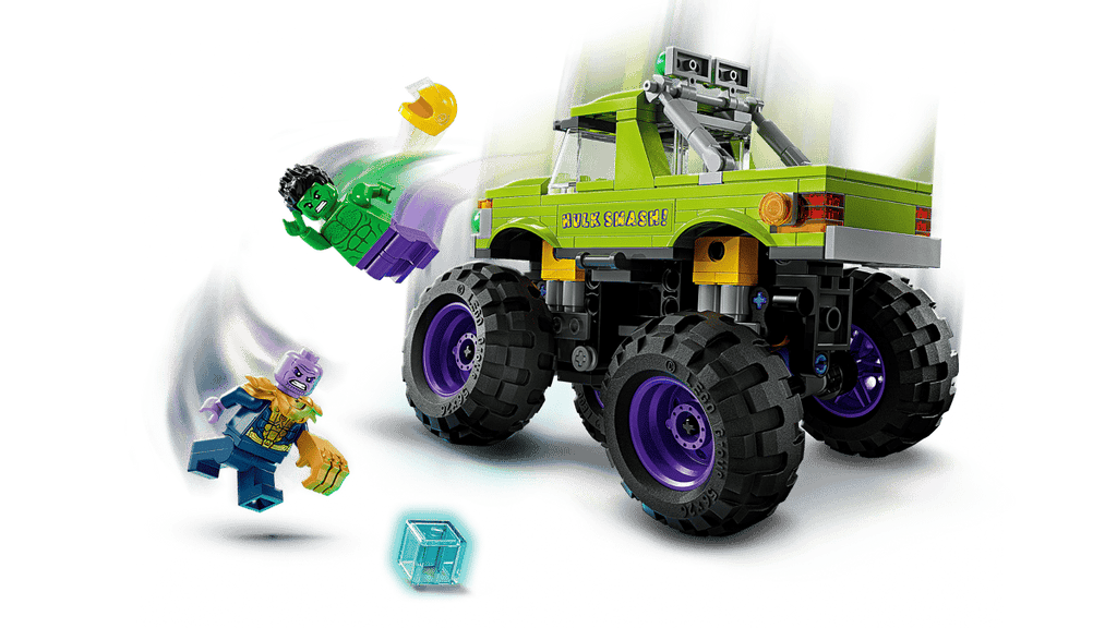 LEGO Marvel De Hulk Truck vs. Thanos - 76312