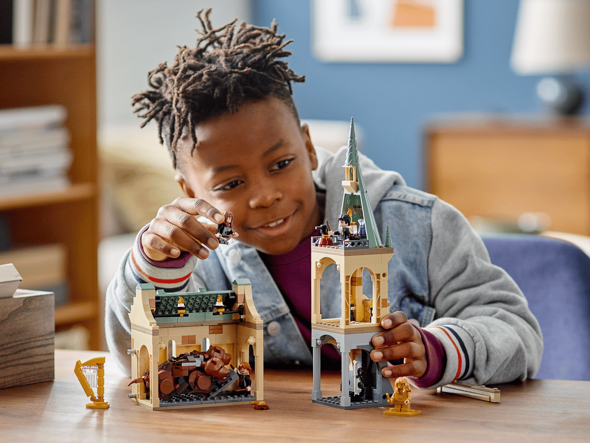 LEGO Harry Potter Zweinstein: Pluizige ontmoeting - 76387