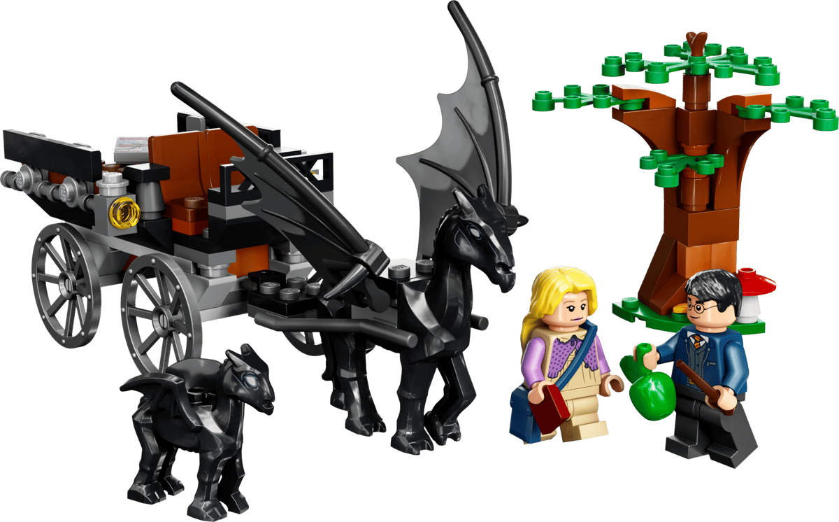 LEGO Harry Potter Zweinstein Rijtuig en Thestralissen - 76400