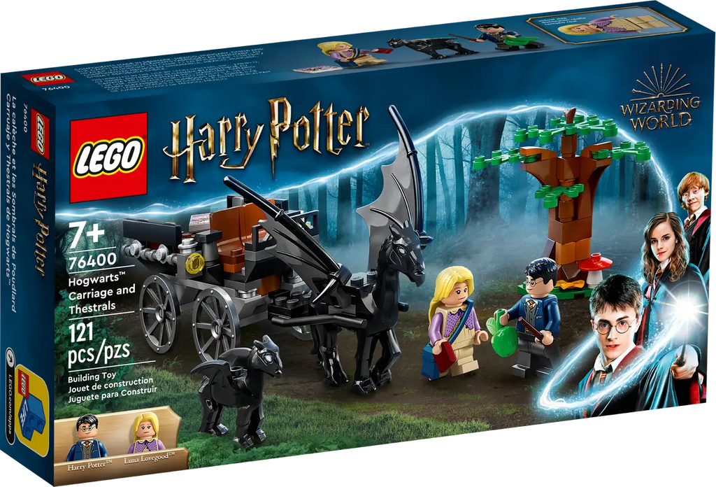 LEGO Harry Potter Zweinstein Rijtuig en Thestralissen - 76400