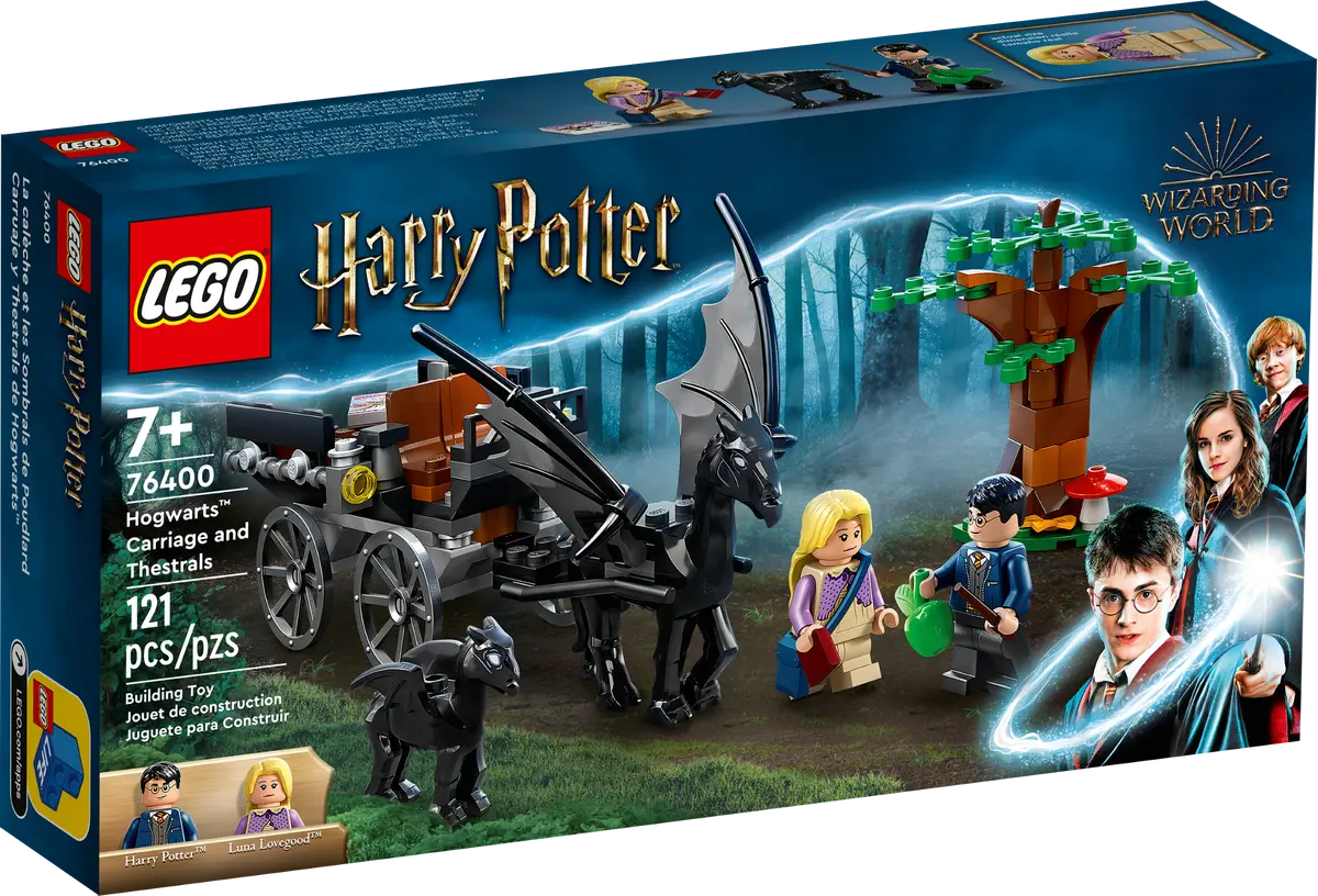 LEGO Harry Potter Zweinstein Rijtuig en Thestralissen - 76400