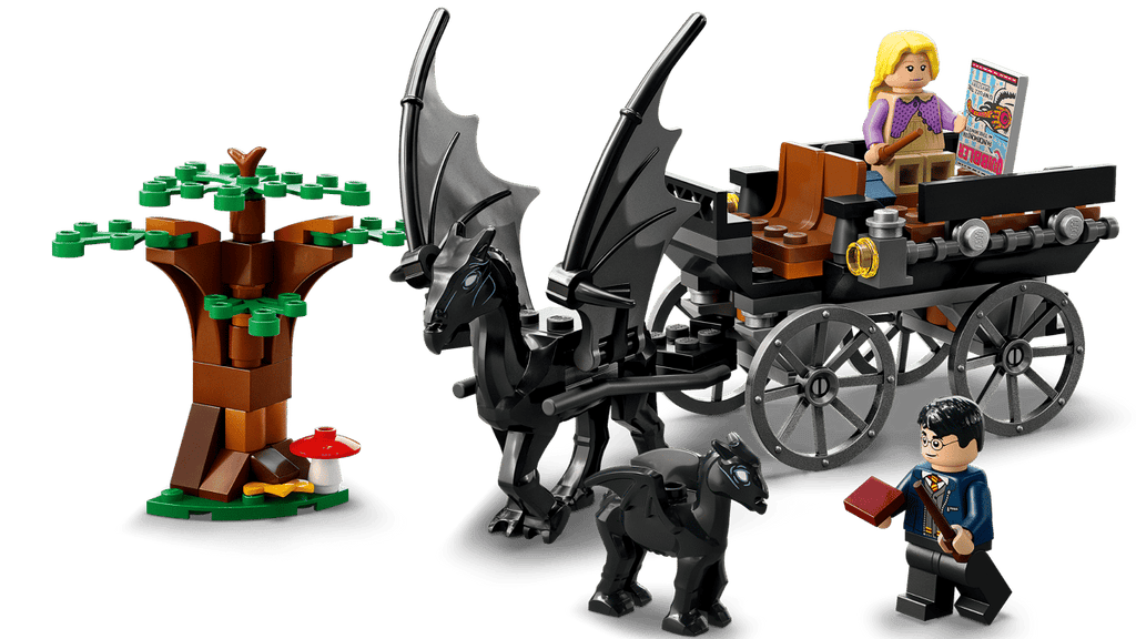 LEGO Harry Potter Zweinstein Rijtuig en Thestralissen - 76400