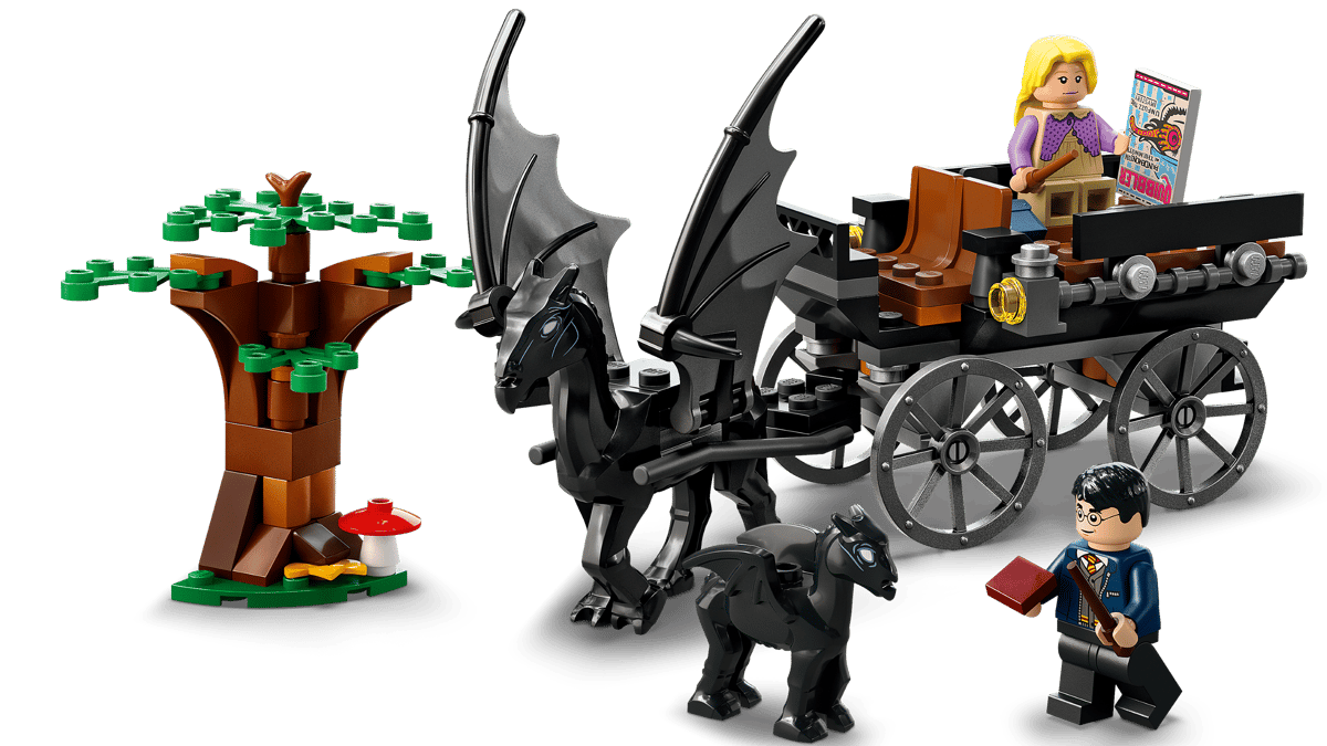 LEGO Harry Potter Zweinstein Rijtuig en Thestralissen - 76400