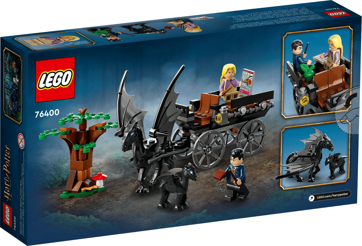 LEGO Harry Potter Zweinstein Rijtuig en Thestralissen - 76400