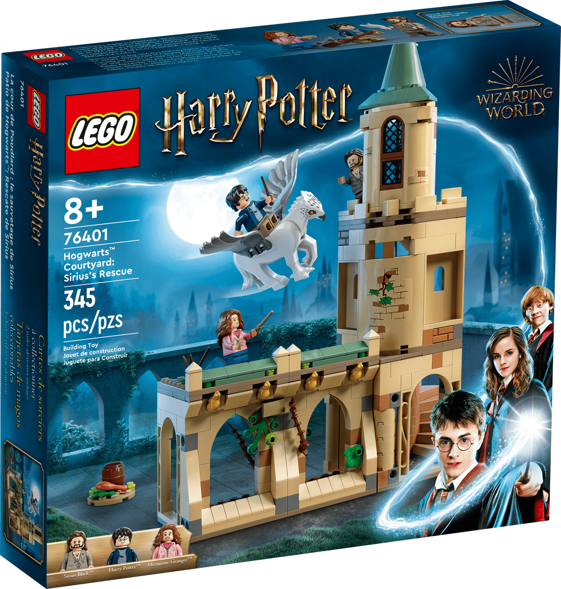 LEGO Harry Potter Zweinstein Binnenplaats: Sirius’ redding - 76401