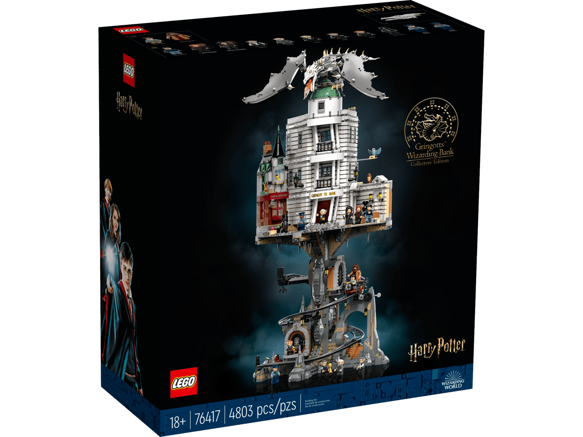 LEGO Harry Potter - Goudgrijp Tovenaarsbank – Verzameleditie - 76417