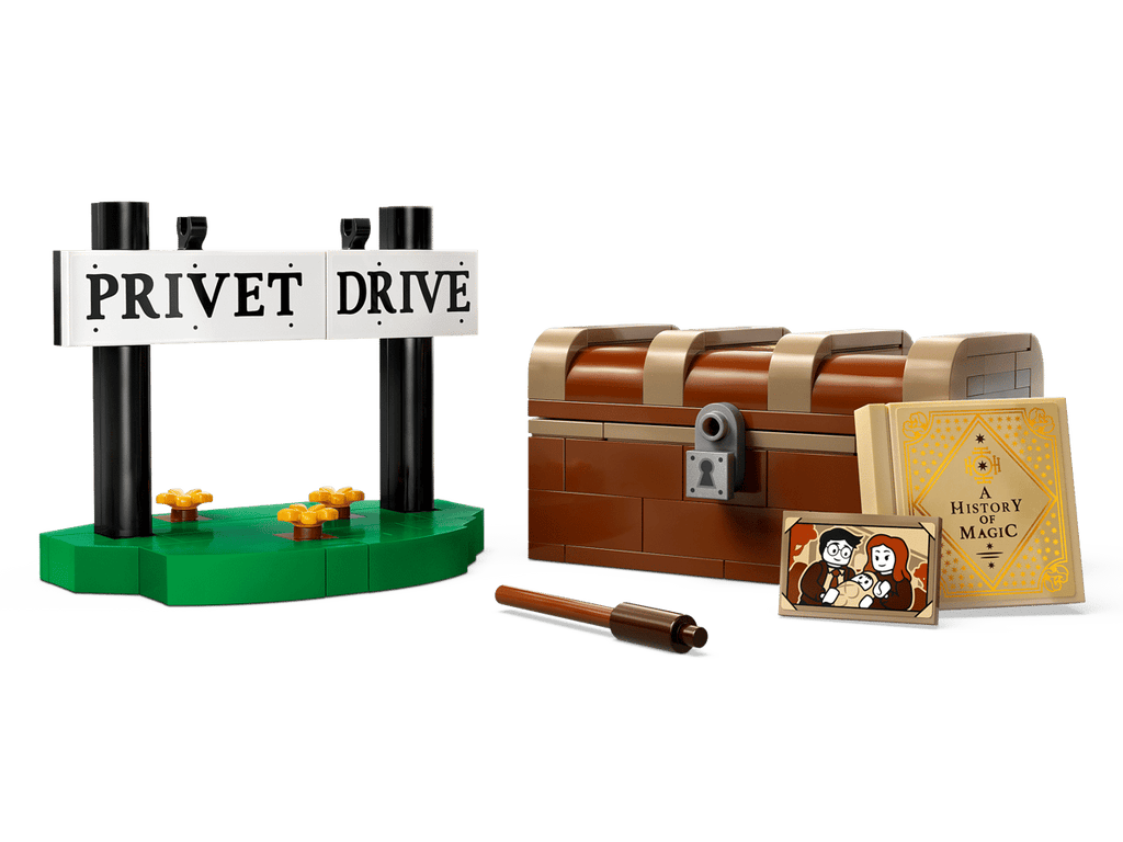 LEGO Harry Potter Hedwig bij Ligusterlaan 4 - 76425