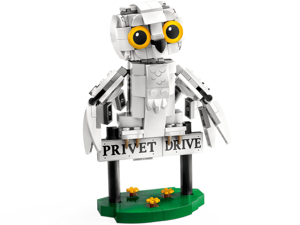 LEGO Harry Potter Hedwig bij Ligusterlaan 4 - 76425