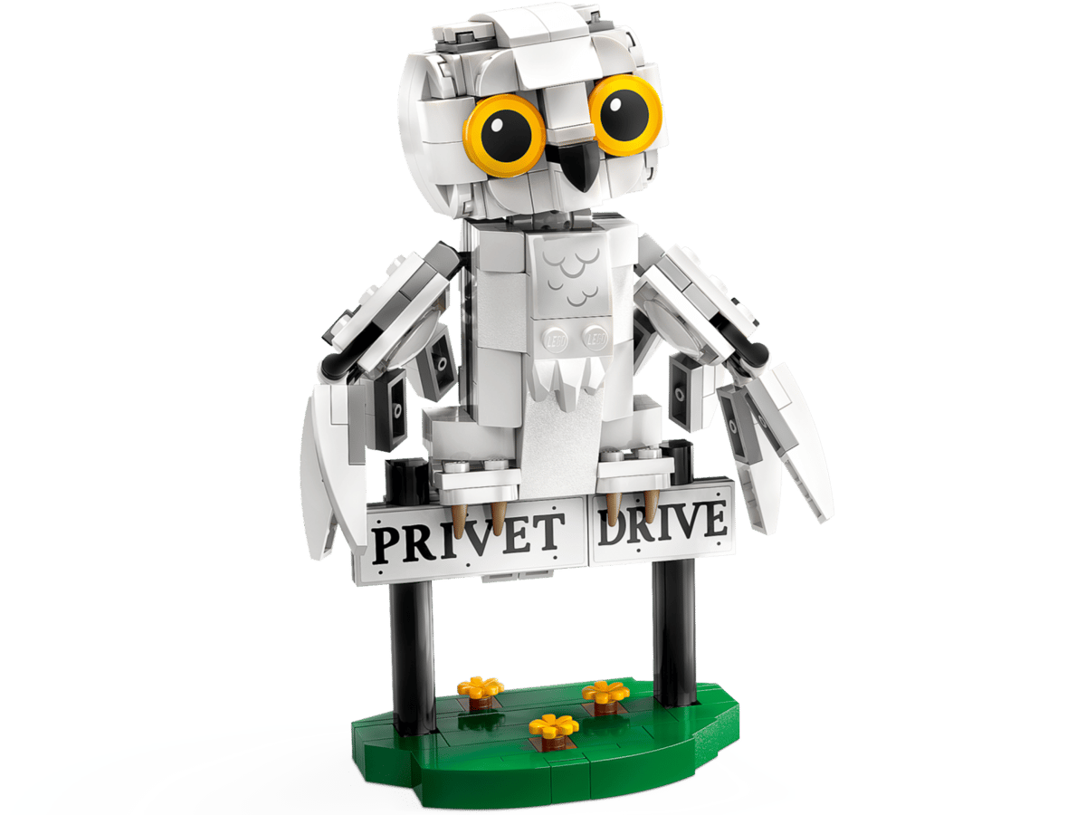LEGO Harry Potter Hedwig bij Ligusterlaan 4 - 76425