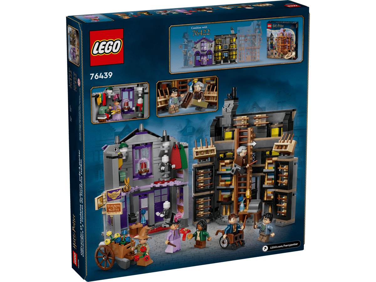 LEGO Harry Potter Olivanders & Madame Mallekins gewaden - 76439