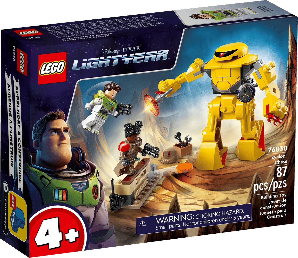 LEGO Disney Lightyear Zyclops Achtervolging - 76830