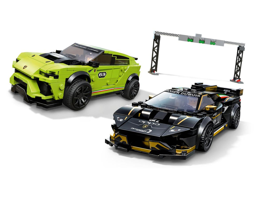 LEGO Speed Champions Lamborghini Urus ST-X & Lamborghini Huracán Super Trofeo EVO - 76899