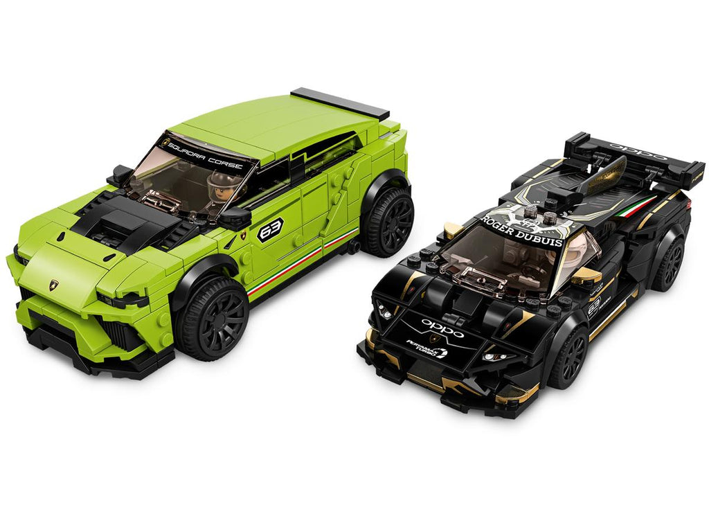 LEGO Speed Champions Lamborghini Urus ST-X & Lamborghini Huracán Super Trofeo EVO - 76899