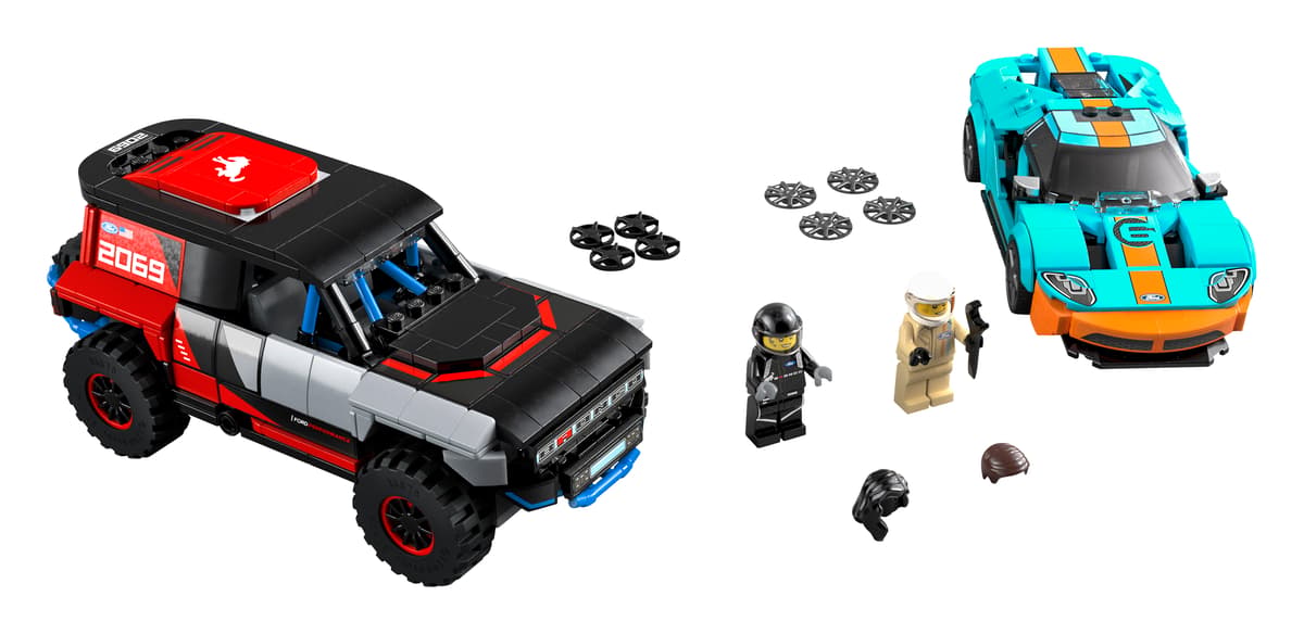 LEGO Speed Champions Ford GT Heritage Edition en Bronco R - 76905