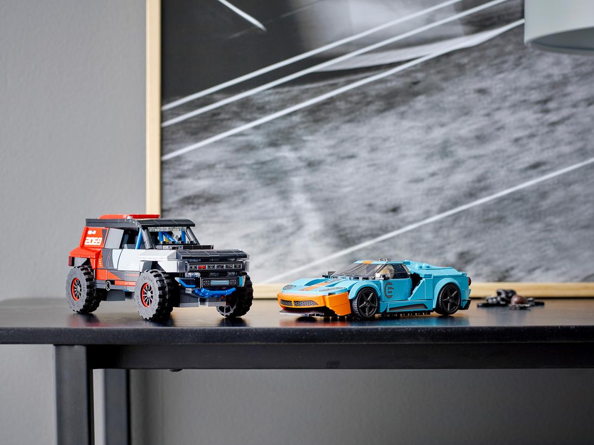 LEGO Speed Champions Ford GT Heritage Edition en Bronco R - 76905