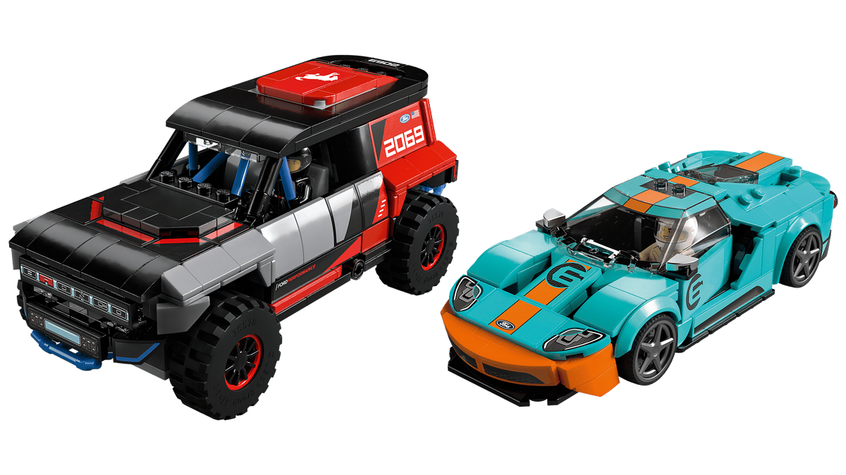 LEGO Speed Champions Ford GT Heritage Edition en Bronco R - 76905
