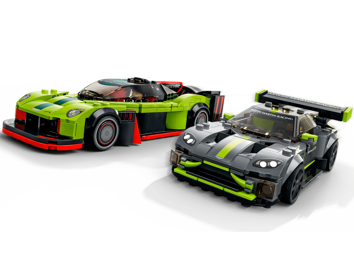 LEGO Speed Champions Aston Martin Valkyrie AMR Pro en Aston Martin Vantage GT3 - 76910