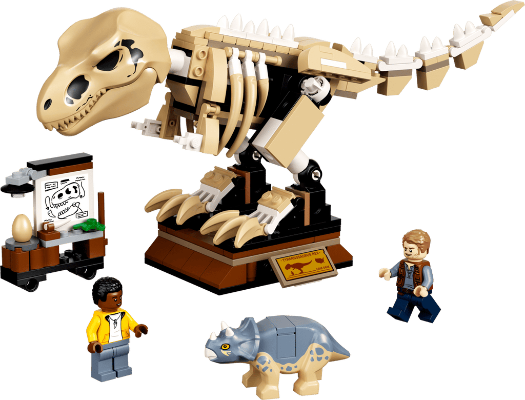 LEGO Jurassic World Tentoonstelling Dinosaurusfossiel van T-Rex - 76940