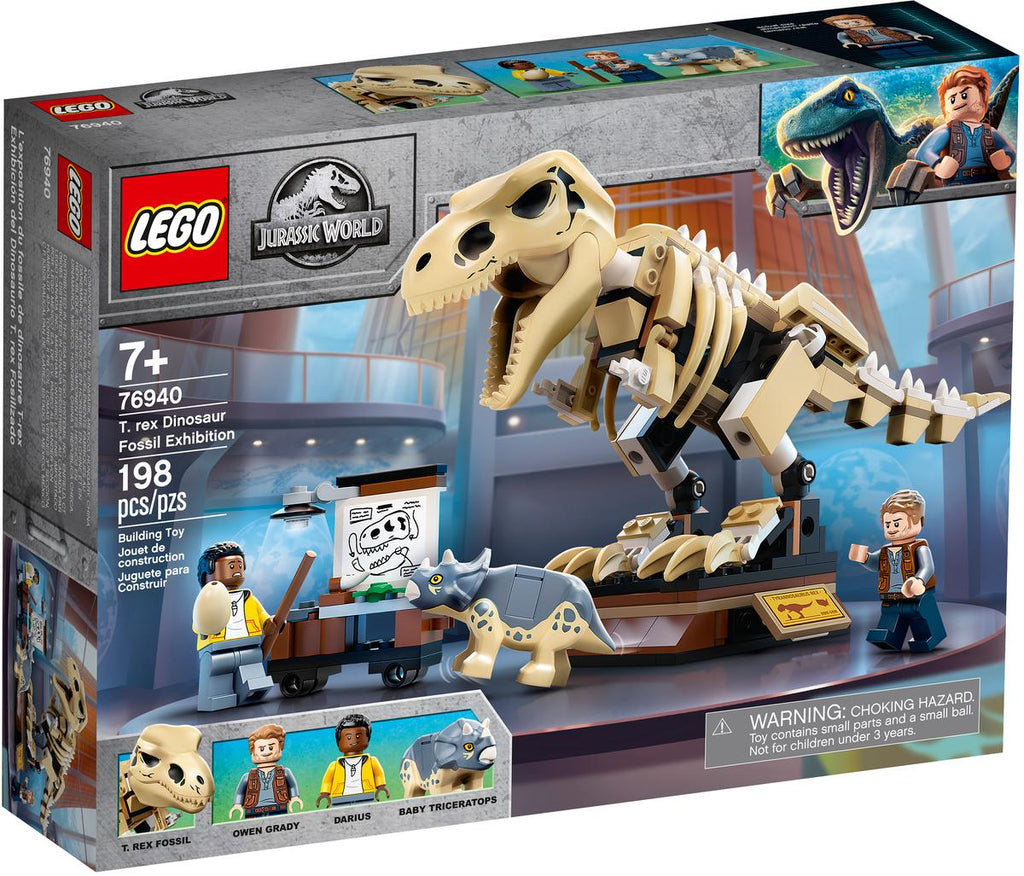 LEGO Jurassic World Tentoonstelling Dinosaurusfossiel van T-Rex - 76940