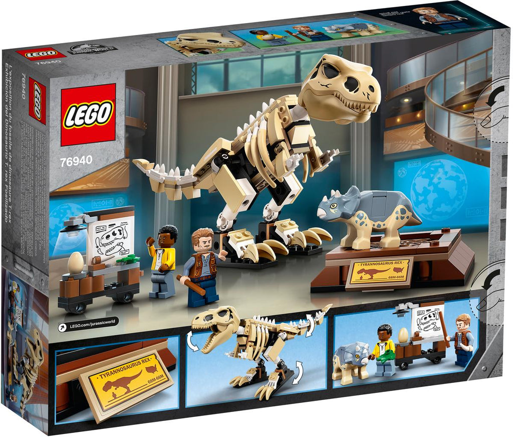 LEGO Jurassic World Tentoonstelling Dinosaurusfossiel van T-Rex - 76940
