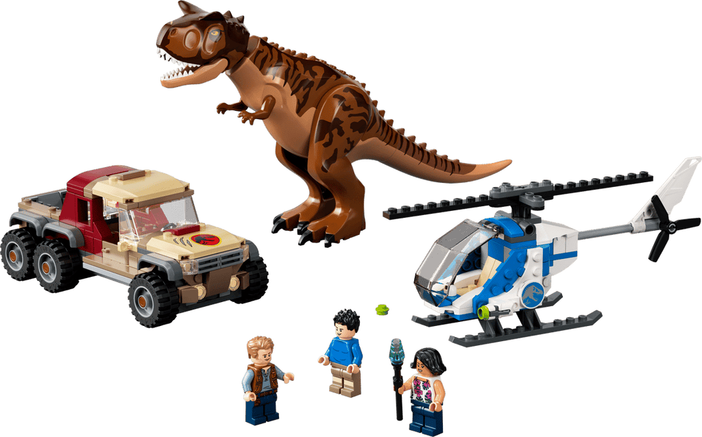 LEGO Jurassic World Achtervolging van Dinosaurus Carnotaurus - 76941