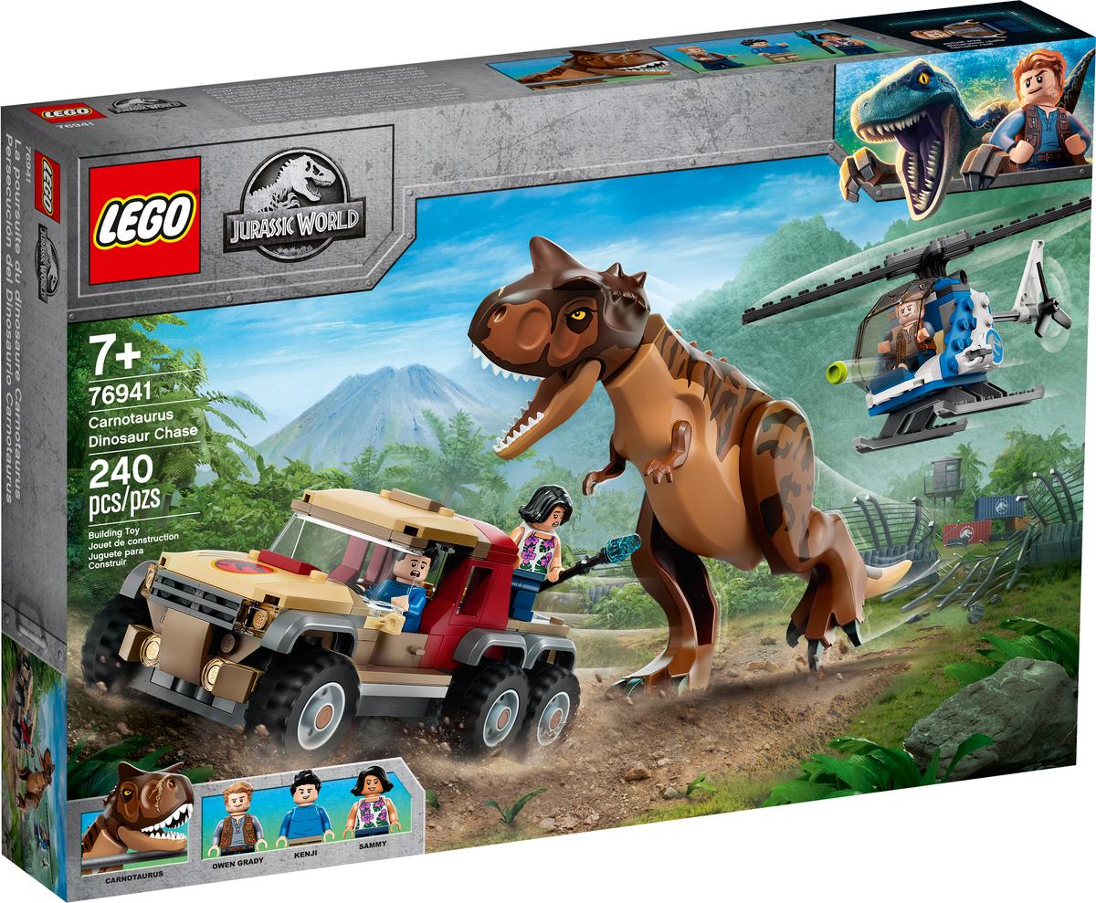 LEGO Jurassic World Achtervolging van Dinosaurus Carnotaurus - 76941