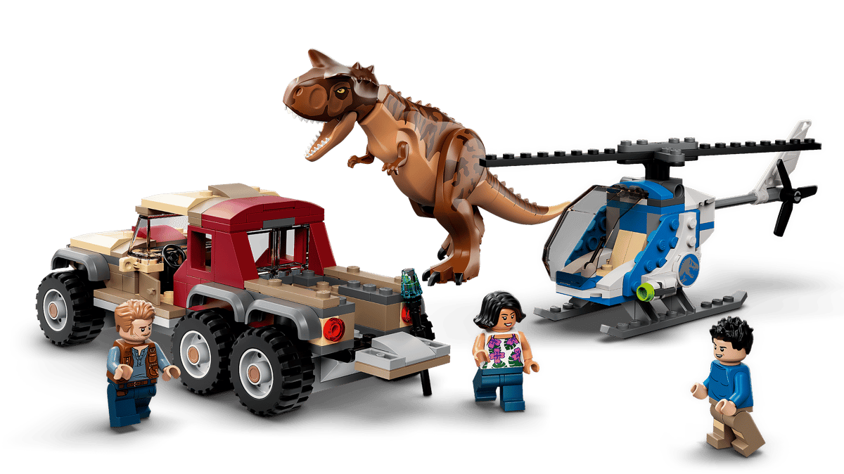 LEGO Jurassic World Achtervolging van Dinosaurus Carnotaurus - 76941