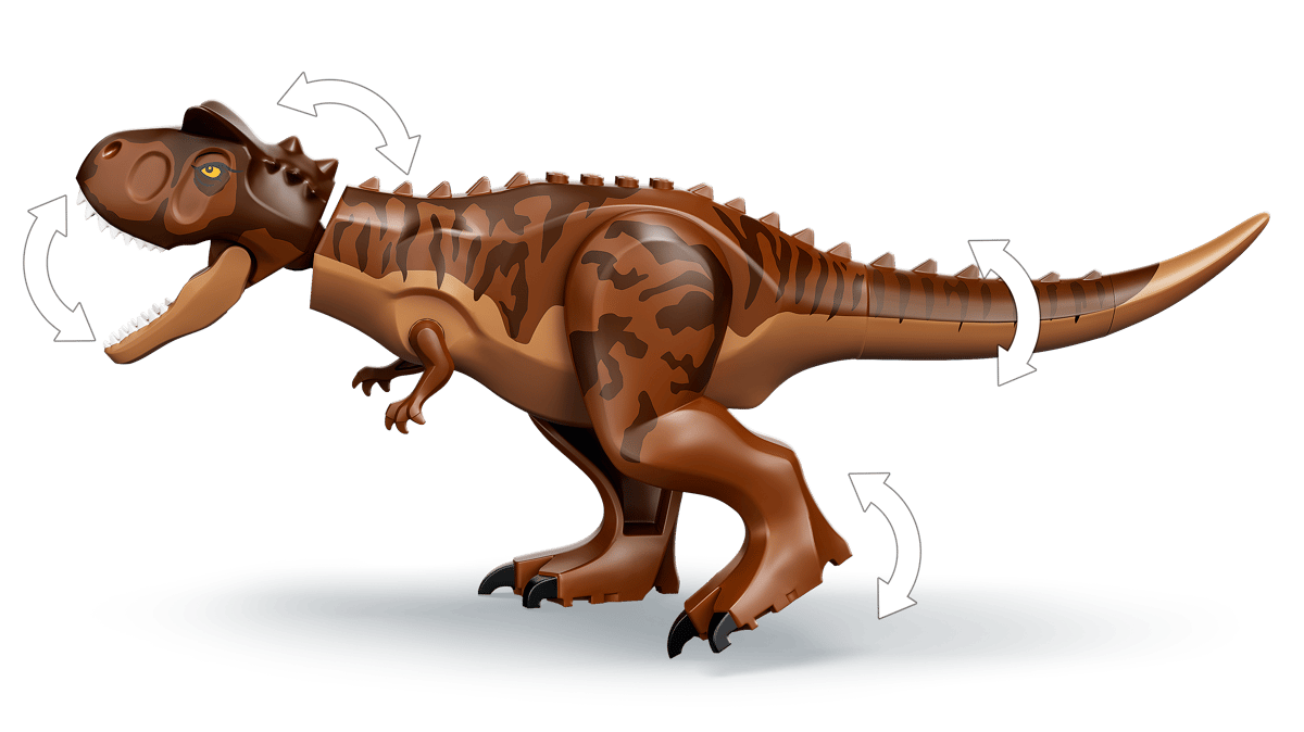 LEGO Jurassic World Achtervolging van Dinosaurus Carnotaurus - 76941