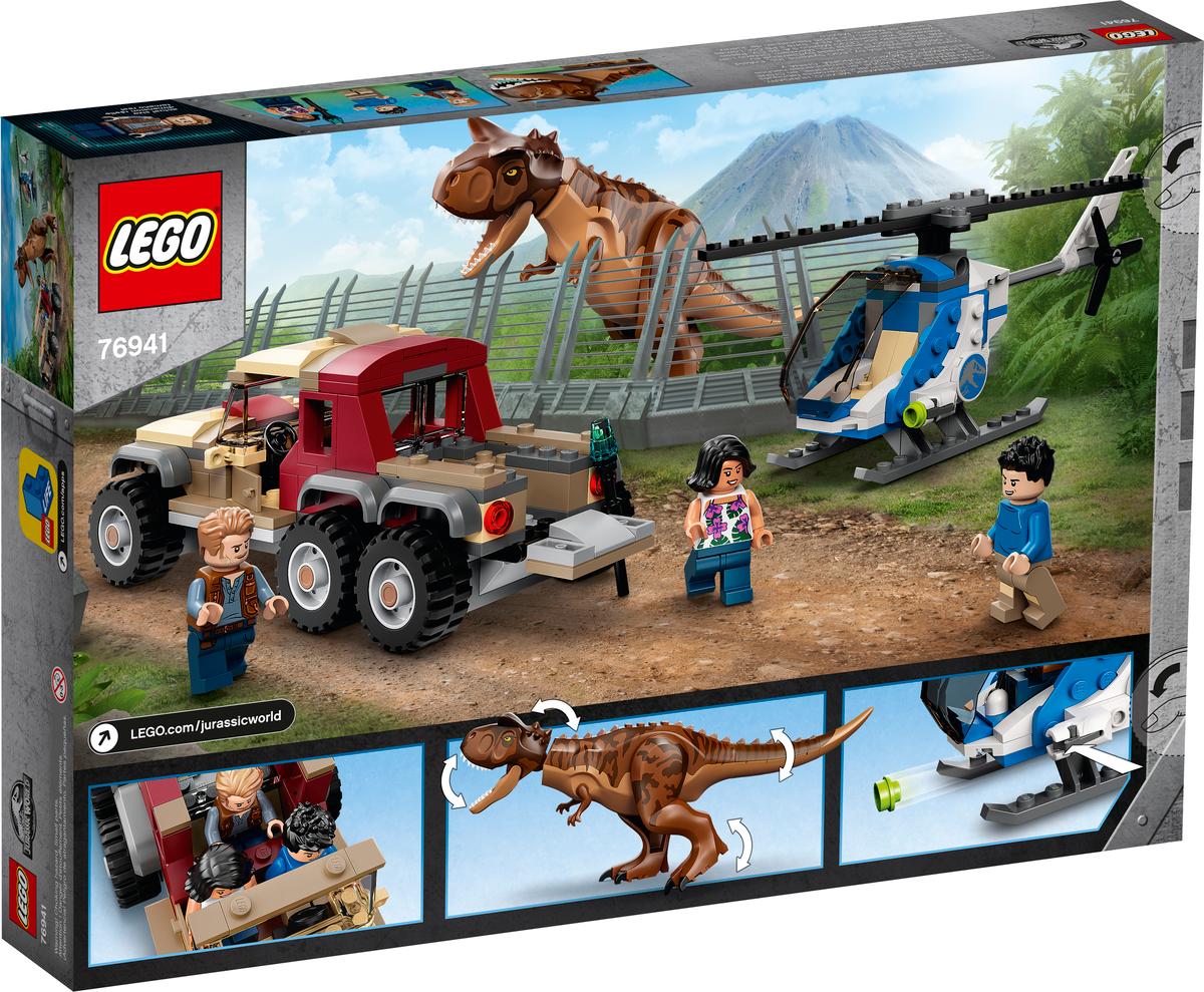 LEGO Jurassic World Achtervolging van Dinosaurus Carnotaurus - 76941