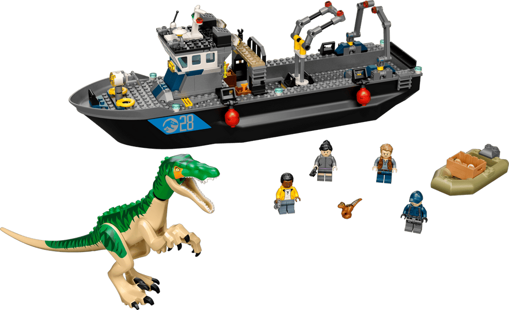 LEGO Jurassic World Bootontsnapping van Dinosaurus Baryonyx - 76942
