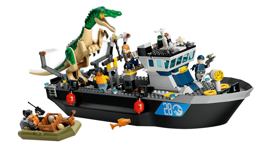 LEGO Jurassic World Bootontsnapping van Dinosaurus Baryonyx - 76942