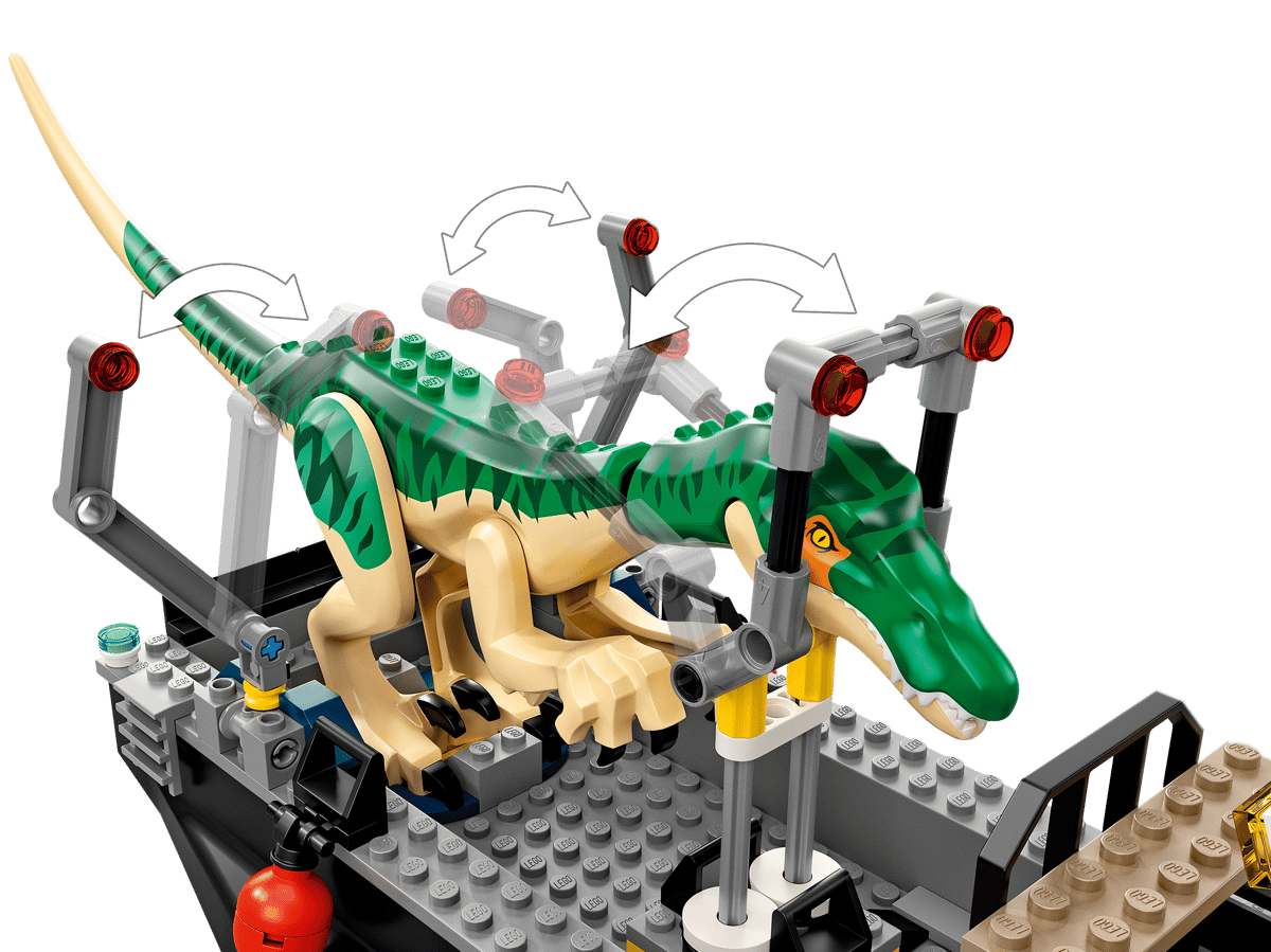 LEGO Jurassic World Bootontsnapping van Dinosaurus Baryonyx - 76942