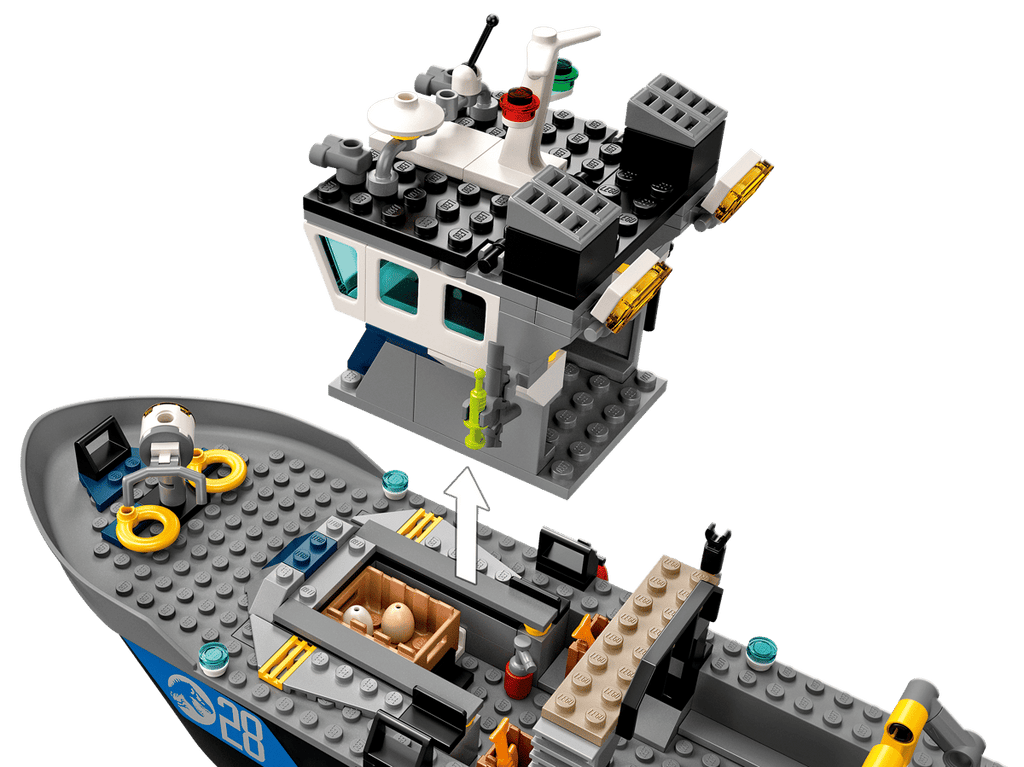 LEGO Jurassic World Bootontsnapping van Dinosaurus Baryonyx - 76942