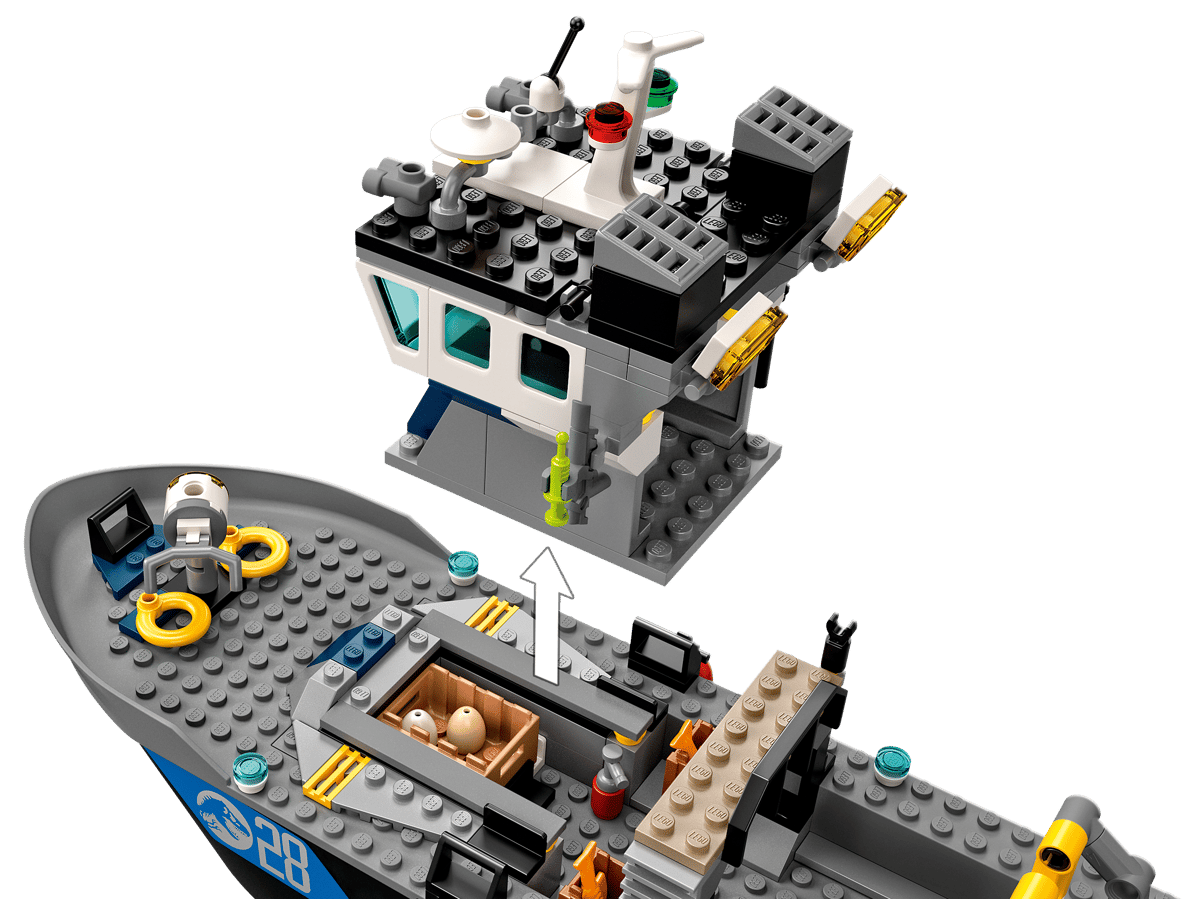 LEGO Jurassic World Bootontsnapping van Dinosaurus Baryonyx - 76942