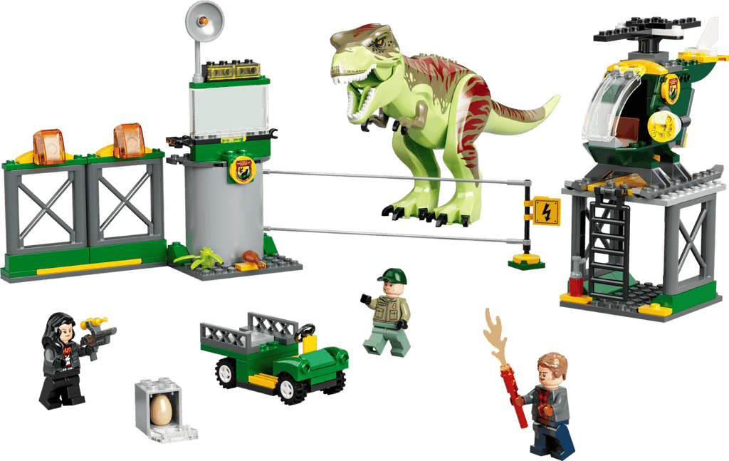 LEGO Jurassic World T.Rex Dinosaurus Ontsnapping - 76944