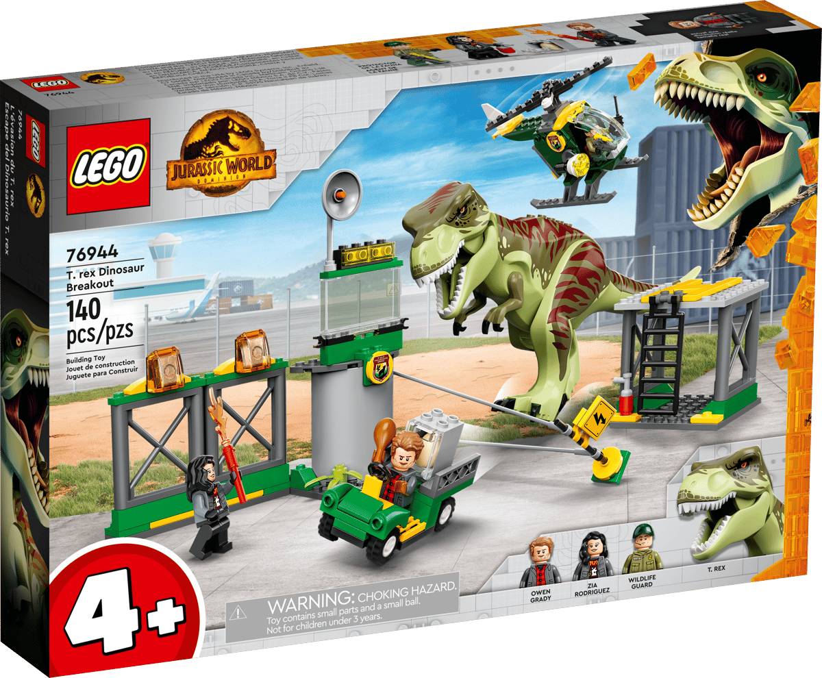 LEGO Jurassic World T.Rex Dinosaurus Ontsnapping - 76944