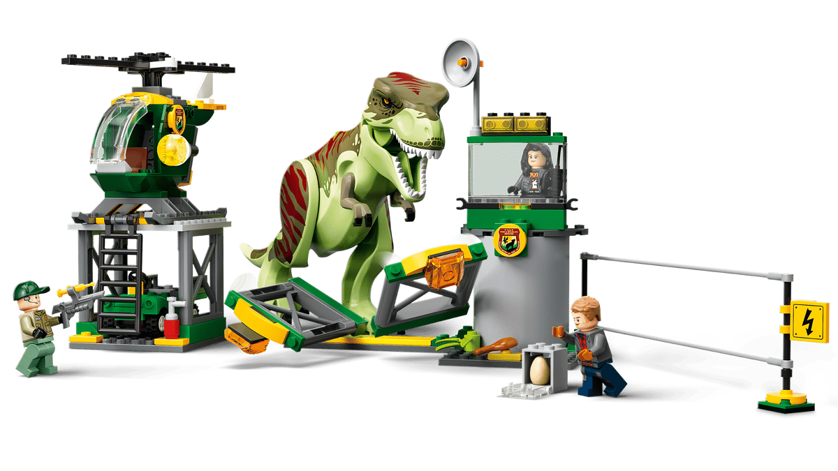 LEGO Jurassic World T.Rex Dinosaurus Ontsnapping - 76944