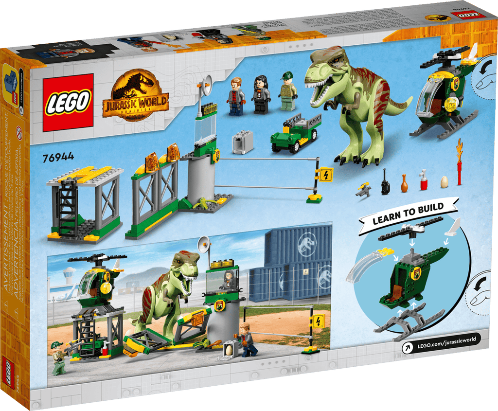 LEGO Jurassic World T.Rex Dinosaurus Ontsnapping - 76944
