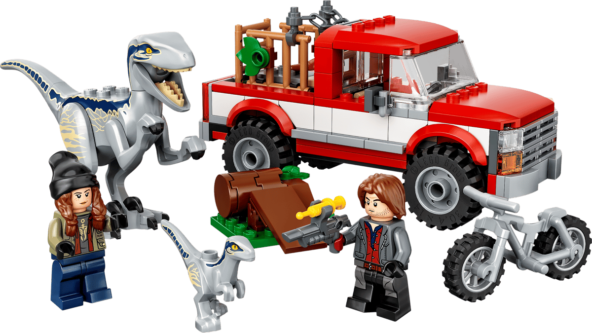LEGO Jurassic World Blue & Beta Velociraptorvangst - 76946