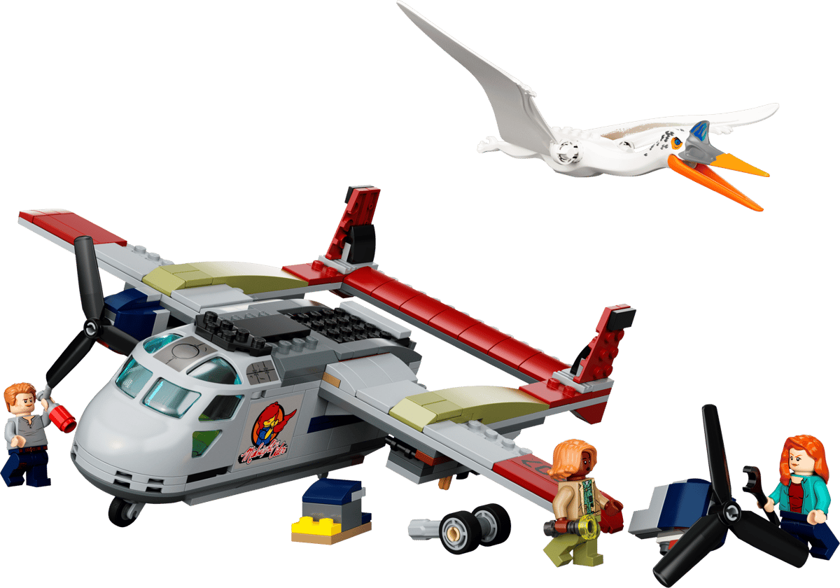 LEGO Jurassic World Quetzalcoatlus Vliegtuighinderlaag - 76947